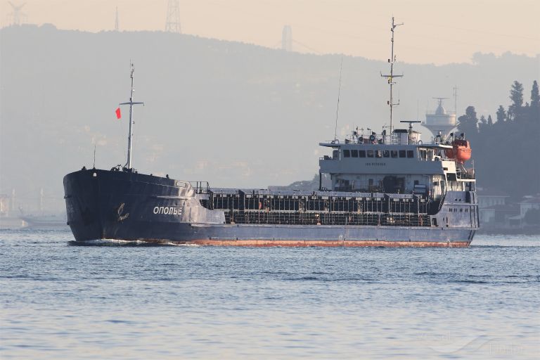 opolye (General Cargo Ship) - IMO 8728050, MMSI 273362100, Call Sign UCZA under the flag of Russia