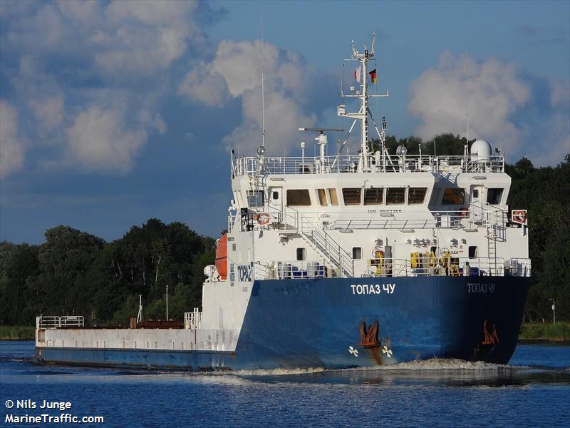 topaz chu (Heavy Load Carrier) - IMO 9812250, MMSI 273391660, Call Sign UHPC under the flag of Russia