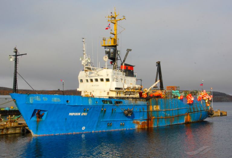 morskoy briz (Fishing Vessel) - IMO 8722111, MMSI 273430630, Call Sign UDII under the flag of Russia