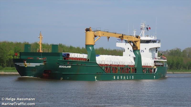 rogaland (General Cargo Ship) - IMO 9505596, MMSI 305677000, Call Sign V2QM9 under the flag of Antigua & Barbuda