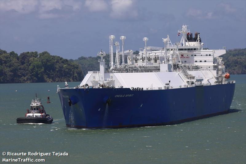creole spirit (LNG Tanker) - IMO 9681687, MMSI 311000246, Call Sign C6BF3 under the flag of Bahamas