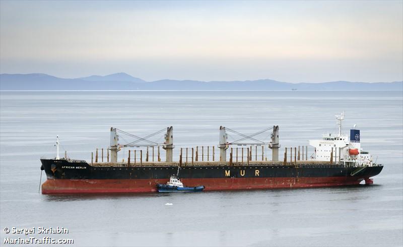 african merlin (Bulk Carrier) - IMO 9701267, MMSI 311000441, Call Sign C6CD5 under the flag of Bahamas