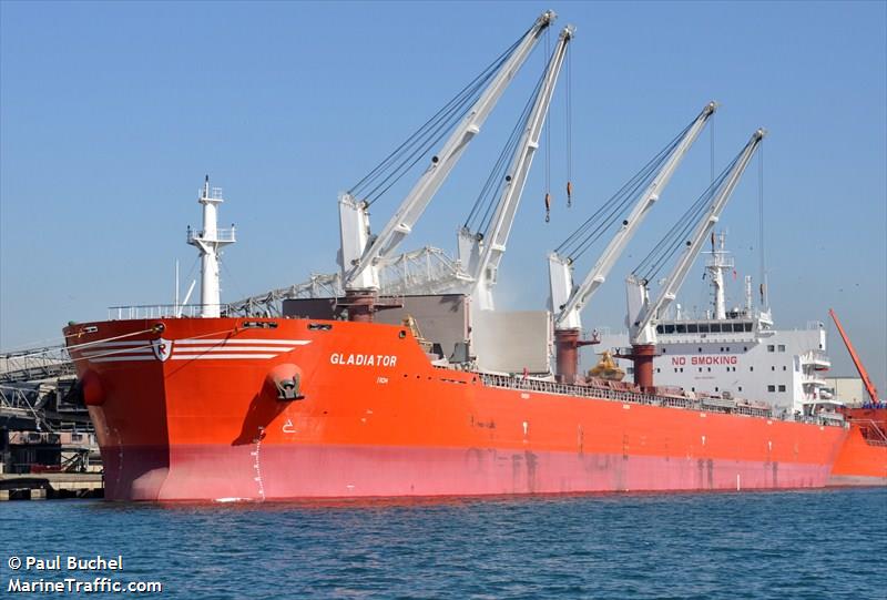 warrior (Bulk Carrier) - IMO 9605865, MMSI 311036300, Call Sign C6YK3 under the flag of Bahamas