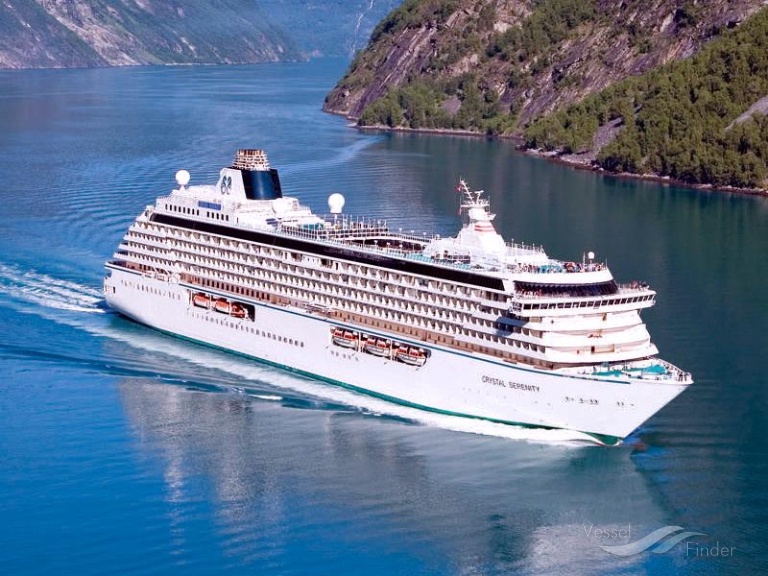 crystal serenity (Passenger (Cruise) Ship) - IMO 9243667, MMSI 311536000, Call Sign C6SY3 under the flag of Bahamas