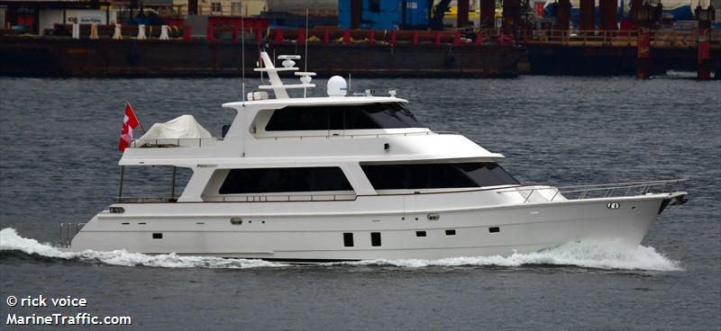 steadfast (Pleasure craft) - IMO , MMSI 316036193 under the flag of Canada