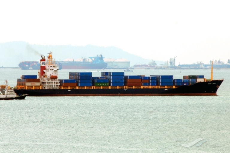 easline kwangyang (Container Ship) - IMO 9226827, MMSI 354646000, Call Sign HOLT under the flag of Panama