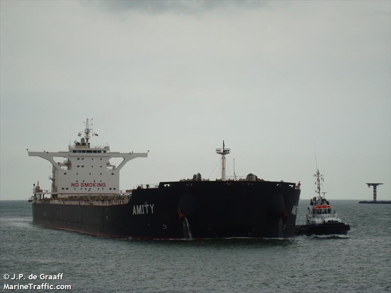 amity (Bulk Carrier) - IMO 9492103, MMSI 356558000, Call Sign 3FAI3 under the flag of Panama