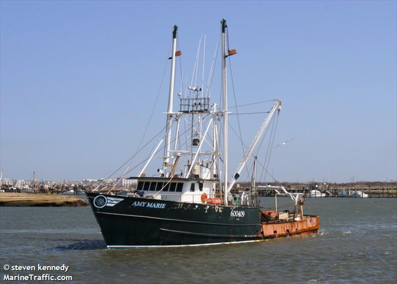 amy marie (Fishing vessel) - IMO , MMSI 367138430, Call Sign WUS2556 under the flag of United States (USA)