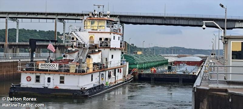 jvessco 1 (Towing vessel) - IMO , MMSI 367452870, Call Sign WDF4523 under the flag of United States (USA)