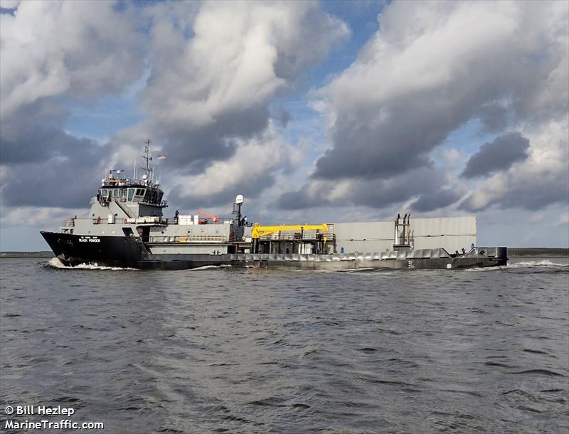 usns black powder (Offshore Tug/Supply Ship) - IMO 9472347, MMSI 368926301, Call Sign NBKP under the flag of United States (USA)