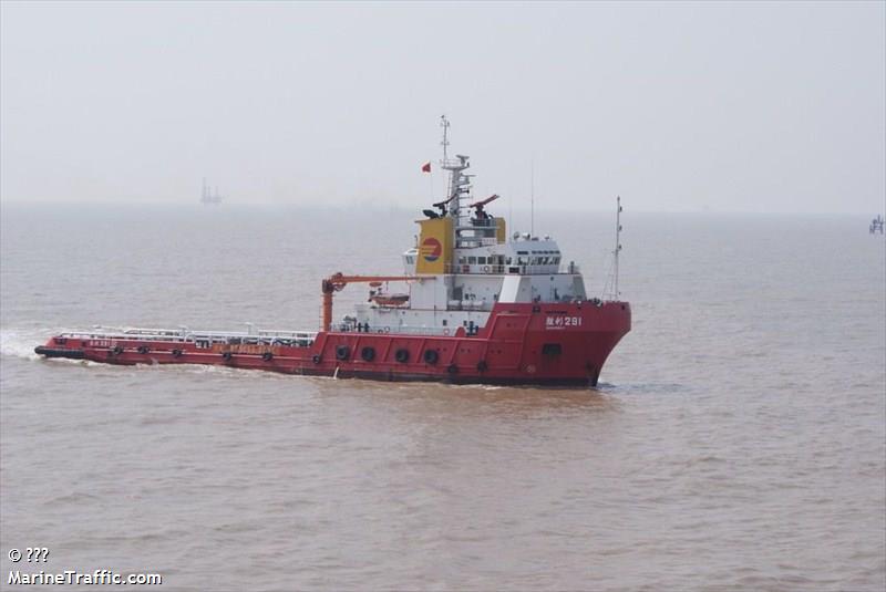 shengli291 (Offshore Tug/Supply Ship) - IMO 9294707, MMSI 412324510, Call Sign BBBX4 under the flag of China
