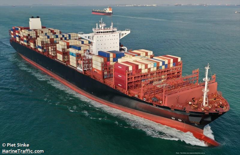 hamouna (Container Ship) - IMO 9820271, MMSI 422154200, Call Sign EPGX3 under the flag of Iran