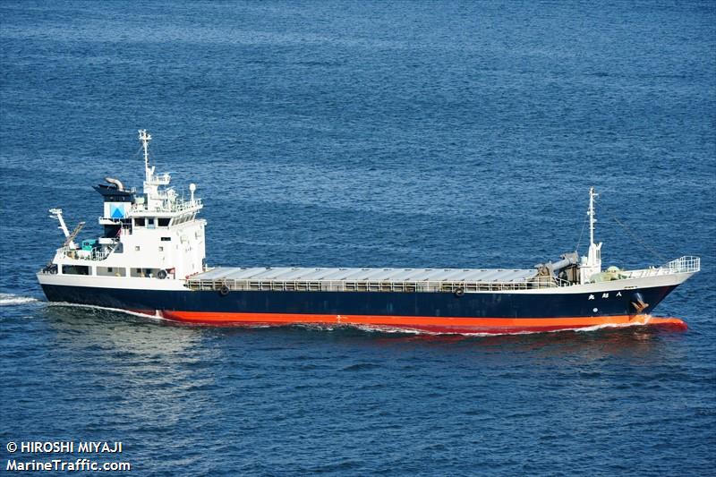 yaokimaru (Cargo ship) - IMO , MMSI 431002703, Call Sign JD3220 under the flag of Japan