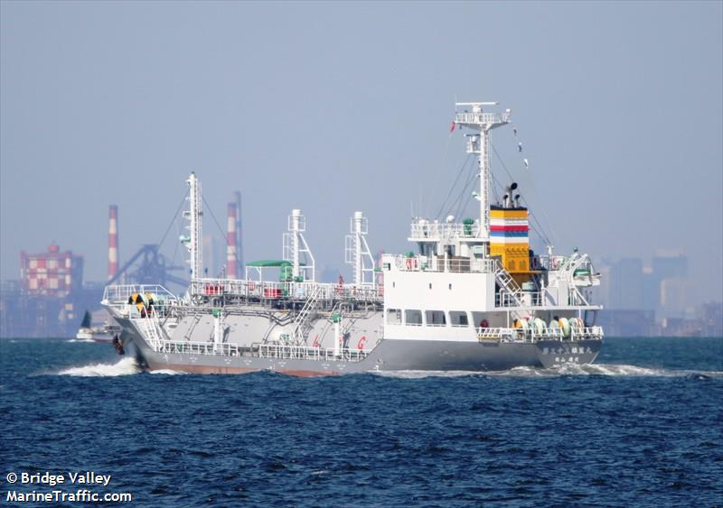 yuho maru no.33 (LPG Tanker) - IMO 9894040, MMSI 431015689, Call Sign JD4860 under the flag of Japan