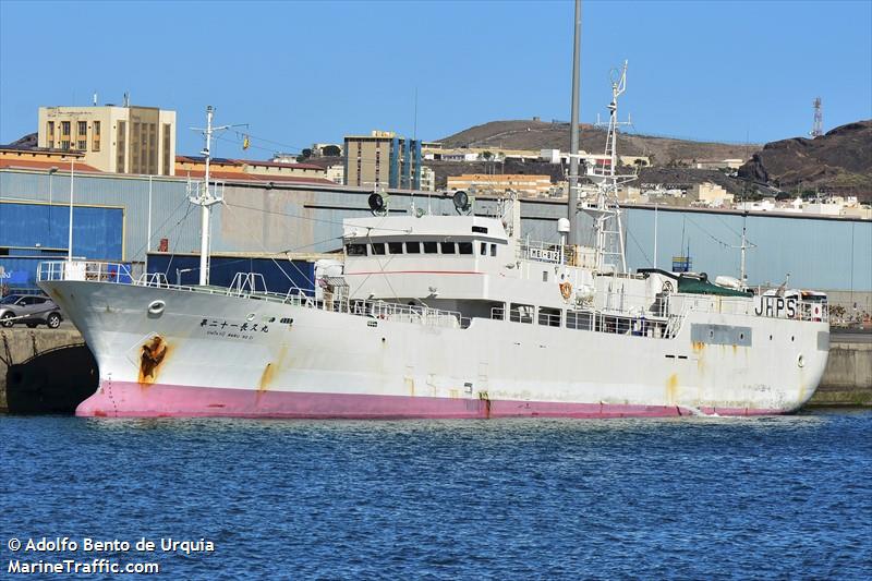 chokyu maru no.21 (Fishing Vessel) - IMO 9167784, MMSI 431022000, Call Sign JHPS under the flag of Japan