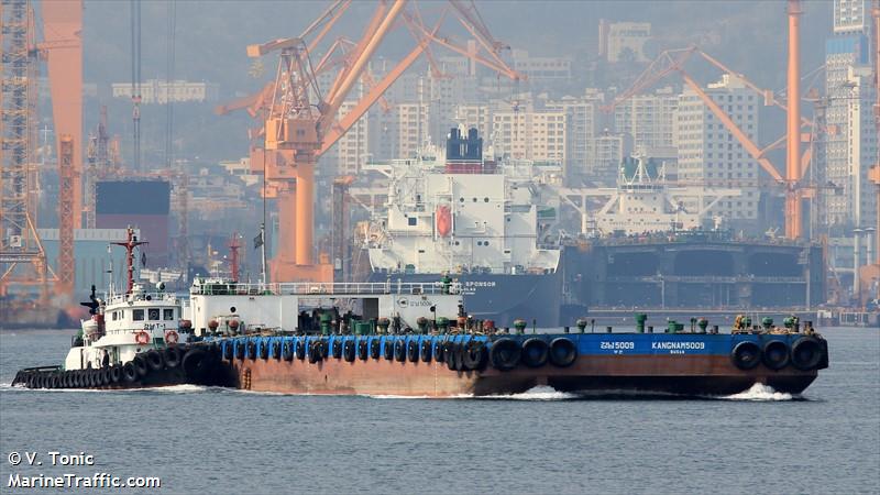 kang nam 5009 (Towing vessel (tow>200)) - IMO , MMSI 440204350, Call Sign 921591 under the flag of Korea
