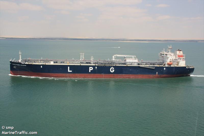 chinagas legend (LPG Tanker) - IMO 9847944, MMSI 477538700, Call Sign VRTG8 under the flag of Hong Kong