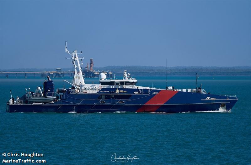 abfc cape leveque (Patrol Vessel) - IMO 9684603, MMSI 503425000, Call Sign VHJE under the flag of Australia