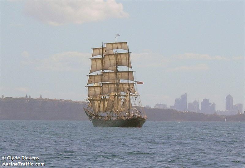 sv james craig (Passenger Ship) - IMO 8676788, MMSI 503493000, Call Sign VJMR under the flag of Australia