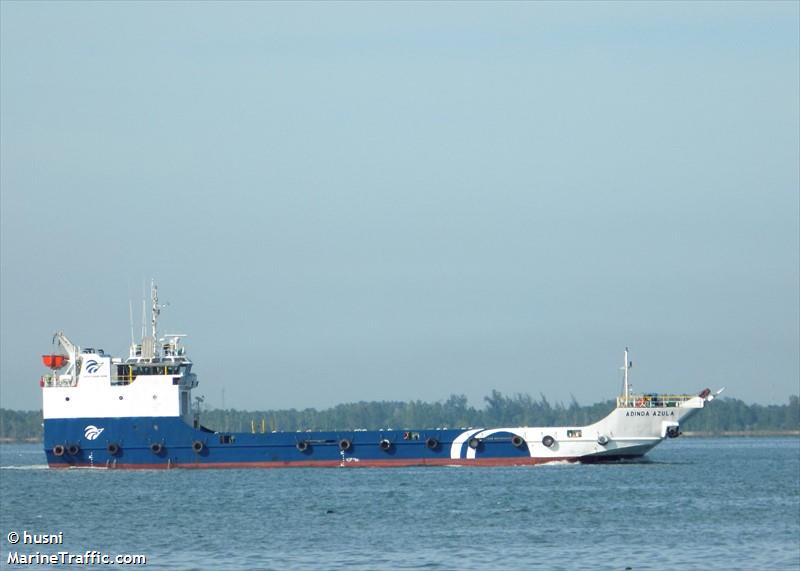 lct.adinda azula (Landing Craft) - IMO 9604055, MMSI 525014046, Call Sign POFE under the flag of Indonesia