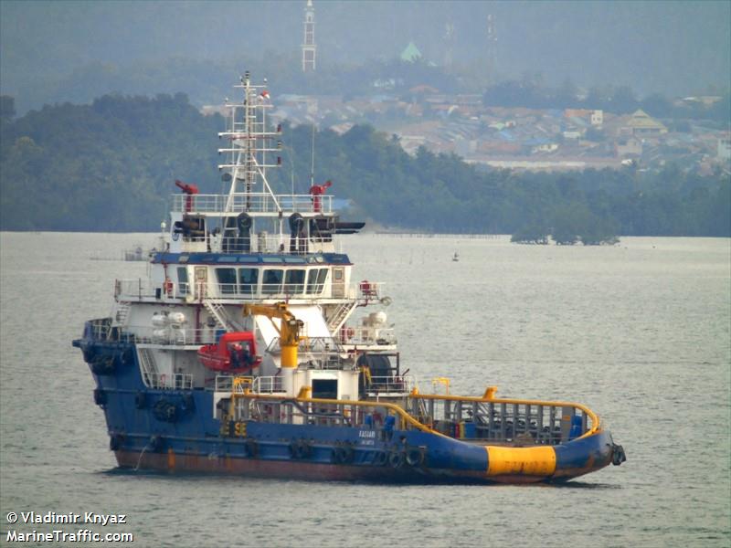 kasuari (Offshore Tug/Supply Ship) - IMO 9541710, MMSI 525016361, Call Sign PMRO under the flag of Indonesia