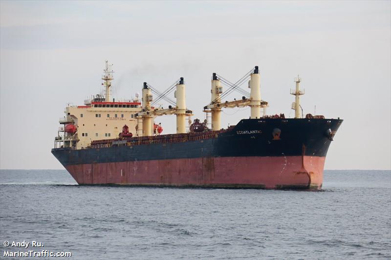 ecoatlantic (Bulk Carrier) - IMO 9347932, MMSI 538003788, Call Sign V7TE3 under the flag of Marshall Islands