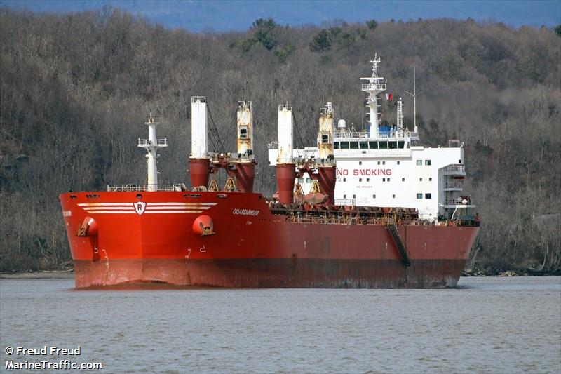 xin hai tong 21 (Bulk Carrier) - IMO 9493688, MMSI 538006687, Call Sign V7QD7 under the flag of Marshall Islands