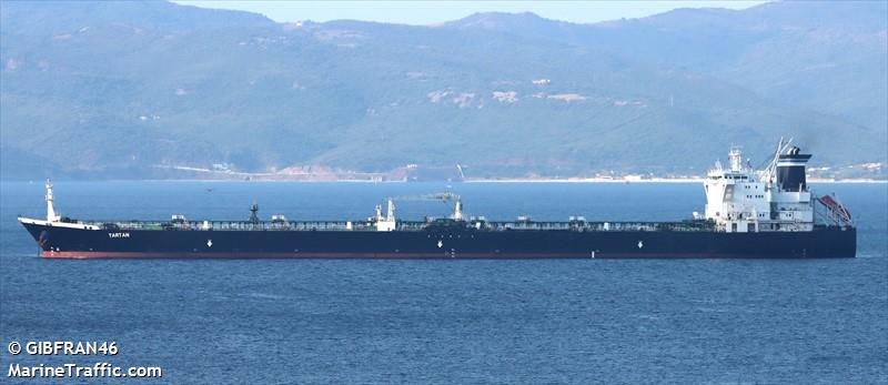 tartan (Crude Oil Tanker) - IMO 9282493, MMSI 538008197, Call Sign V7A2070 under the flag of Marshall Islands