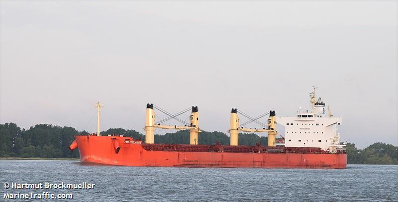 pms edelweiss (Bulk Carrier) - IMO 9492907, MMSI 538009015, Call Sign V7A4200 under the flag of Marshall Islands