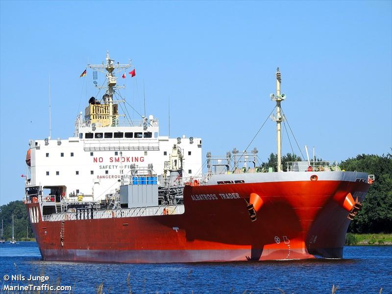 albatross trader (Chemical/Oil Products Tanker) - IMO 9724063, MMSI 548925000, Call Sign DUHO under the flag of Philippines