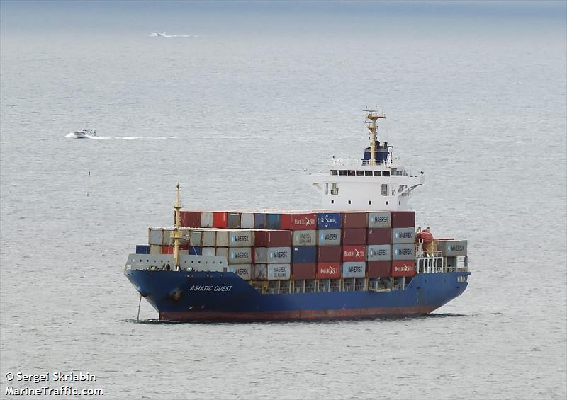asiatic quest (Container Ship) - IMO 9392913, MMSI 563118600, Call Sign 9V6952 under the flag of Singapore