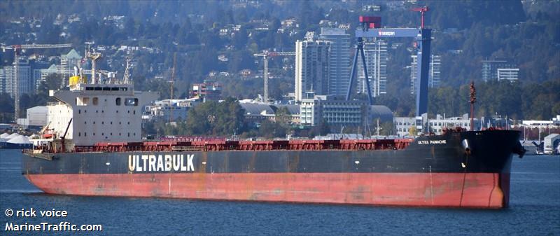 ultra panache (Bulk Carrier) - IMO 9442469, MMSI 563605000, Call Sign 9V9229 under the flag of Singapore