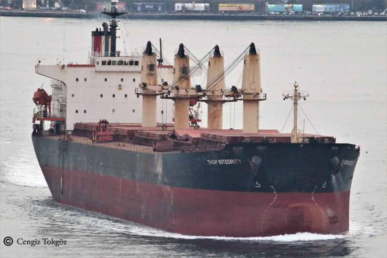 thor integrity (Bulk Carrier) - IMO 9222493, MMSI 566274000, Call Sign 9V9627 under the flag of Singapore
