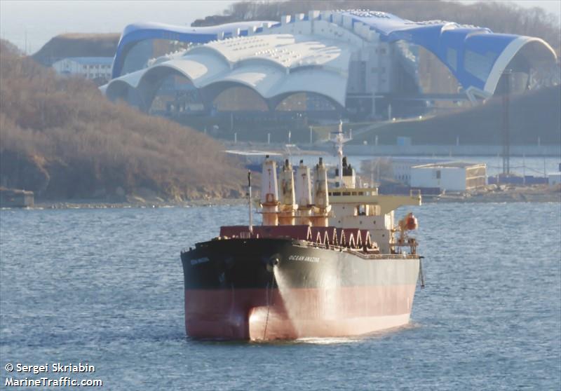 ocean amazing (Bulk Carrier) - IMO 9162942, MMSI 566356000, Call Sign 9V9790 under the flag of Singapore