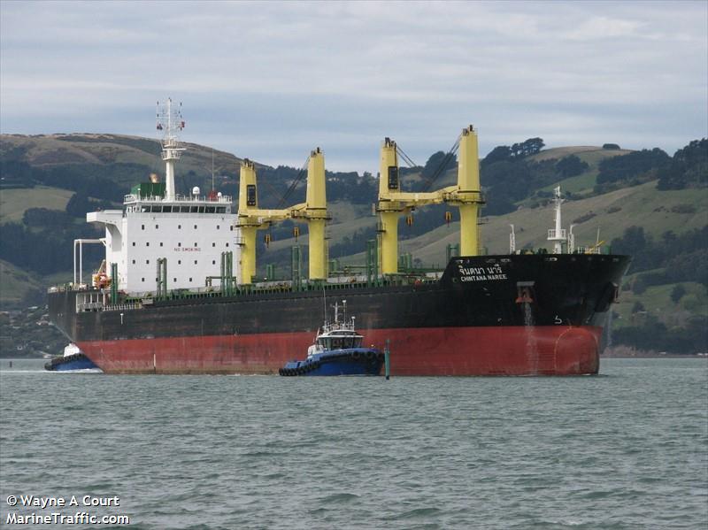 chintana naree (Bulk Carrier) - IMO 9464039, MMSI 566699000, Call Sign 9V9406 under the flag of Singapore