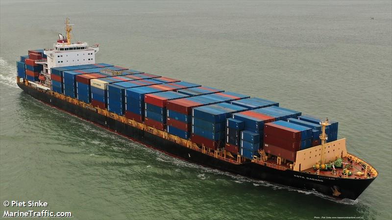 kota gadang (Container Ship) - IMO 9626429, MMSI 566941000, Call Sign 9V7643 under the flag of Singapore