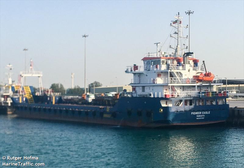 pioneer eagle (Landing Craft) - IMO 9717187, MMSI 577359000, Call Sign YJWD4 under the flag of Vanuatu