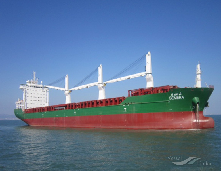 semera (General Cargo Ship) - IMO 9617428, MMSI 624023000, Call Sign ETSM under the flag of Ethiopia