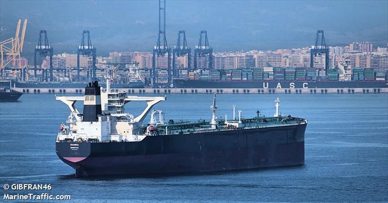 ioanna (Crude Oil Tanker) - IMO 9387566, MMSI 636013373, Call Sign A8MM5 under the flag of Liberia