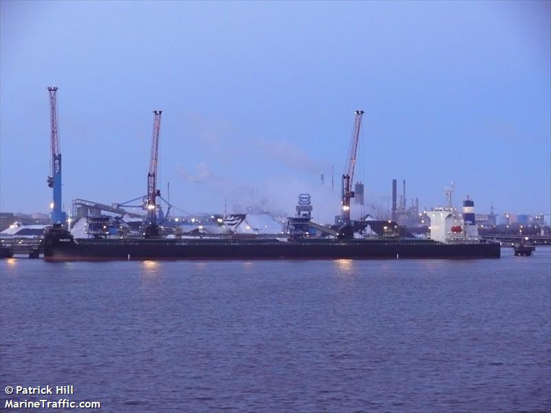 marco (Bulk Carrier) - IMO 9528574, MMSI 636013854, Call Sign A8PX9 under the flag of Liberia