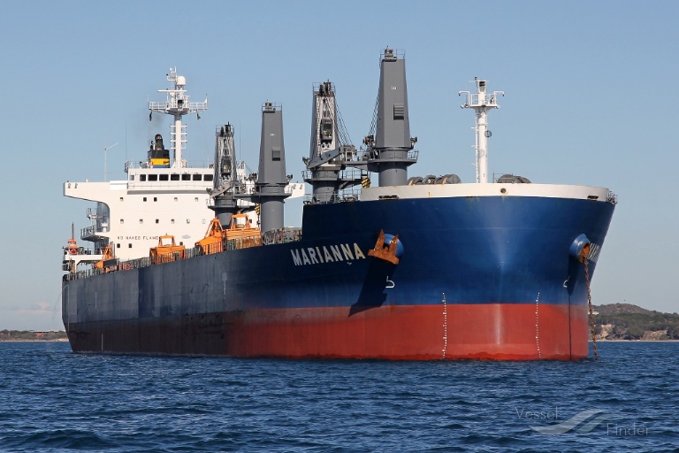 marianna (Bulk Carrier) - IMO 9478523, MMSI 636014525, Call Sign A8UN2 under the flag of Liberia