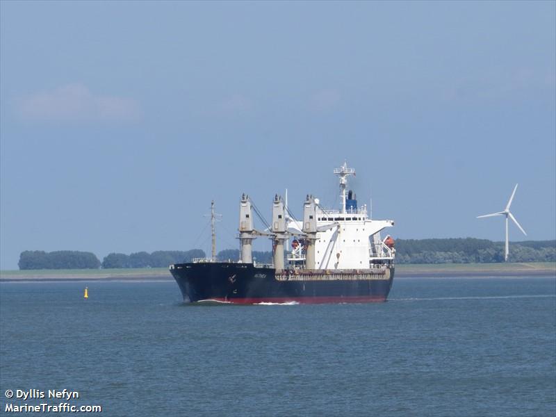 althea (Bulk Carrier) - IMO 9197117, MMSI 636015794, Call Sign D5CW5 under the flag of Liberia