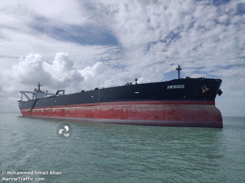 amorgos (Crude Oil Tanker) - IMO 9283801, MMSI 636018919, Call Sign D5SA6 under the flag of Liberia
