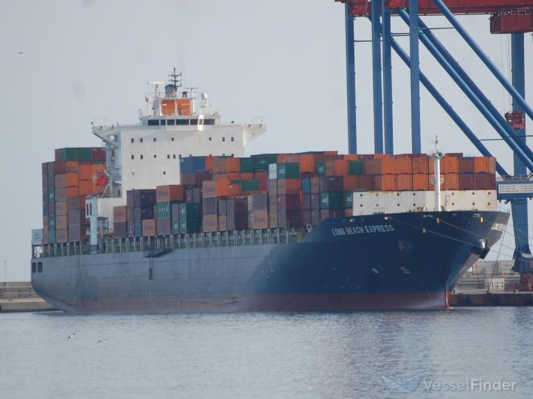 long beach express (Container Ship) - IMO 9348675, MMSI 636020252, Call Sign A8OU4 under the flag of Liberia