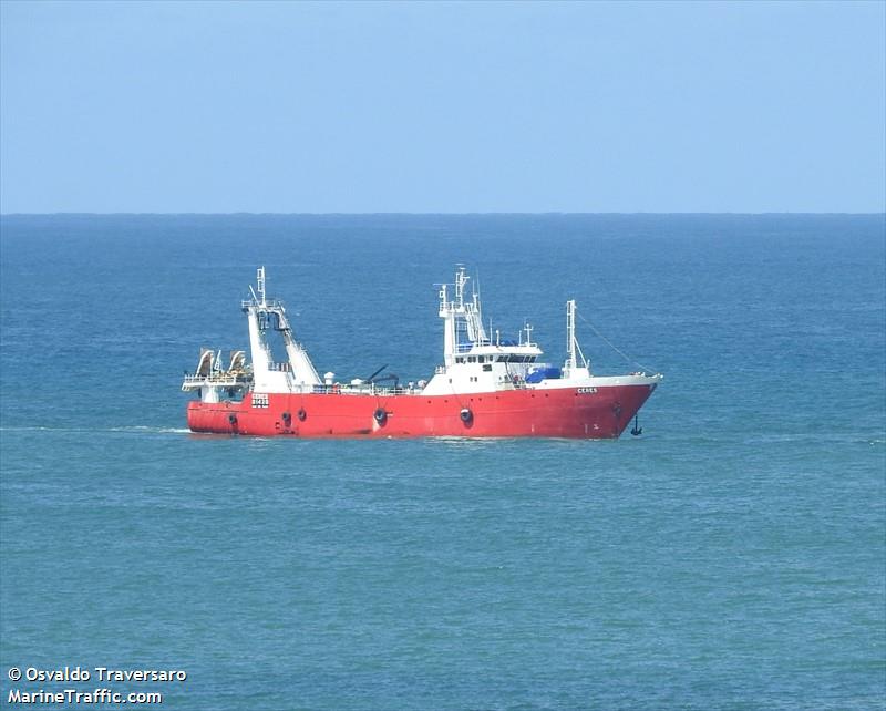 ceres (Fishing Vessel) - IMO 8704652, MMSI 701000735, Call Sign LW 7115 under the flag of Argentina