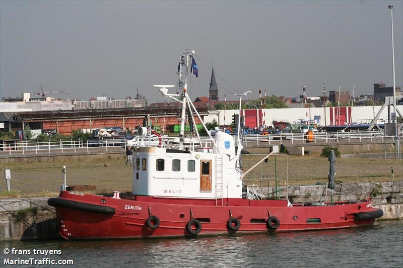 zenith (Cargo ship) - IMO , MMSI 205312290, Call Sign OT3122 under the flag of Belgium