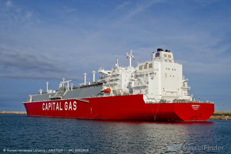 aristidis i (LNG Tanker) - IMO 9862906, MMSI 215669000, Call Sign 9HA5237 under the flag of Malta