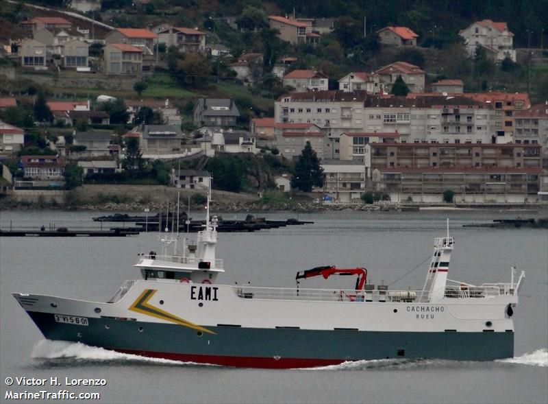 cachacho (Fishing Vessel) - IMO 9252022, MMSI 224047640, Call Sign EAMI under the flag of Spain