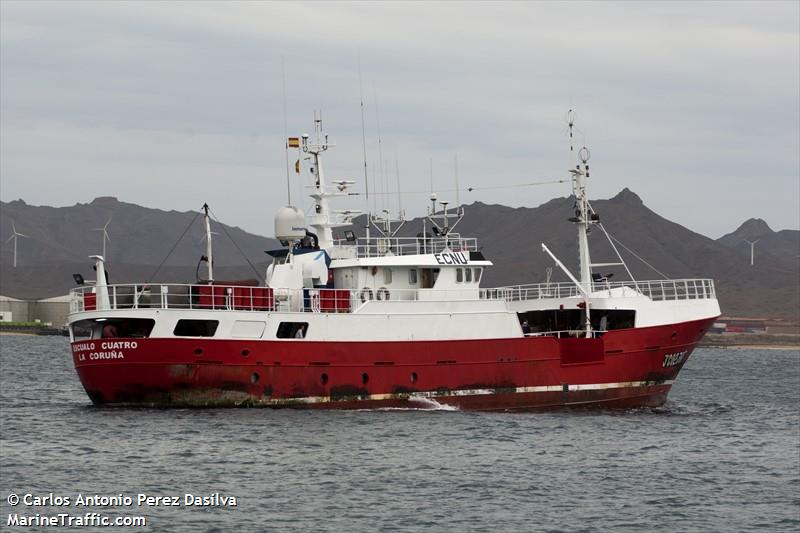escualo cuatro (Fishing Vessel) - IMO 9476496, MMSI 224140000 under the flag of Spain