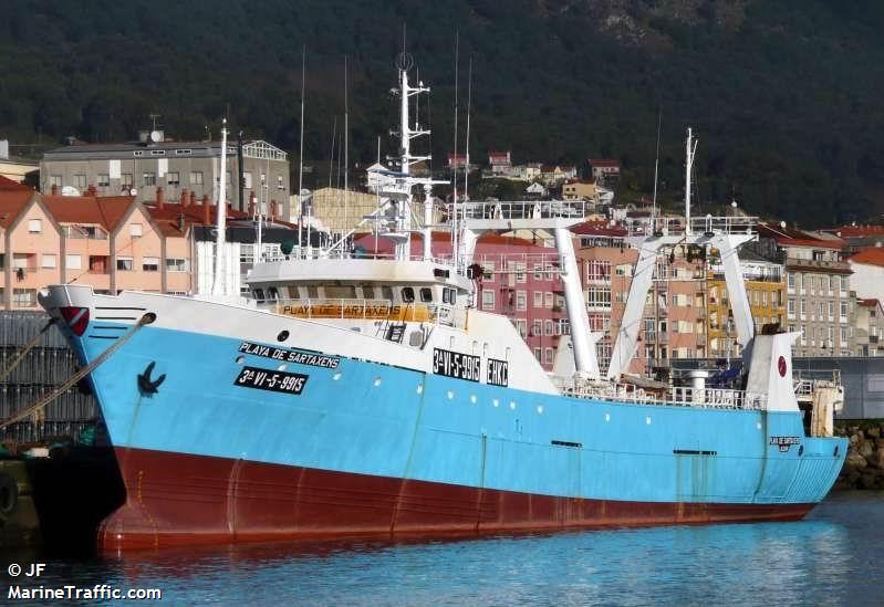 playa de sartaxens (Fishing Vessel) - IMO 8512645, MMSI 224732000, Call Sign EHKC under the flag of Spain
